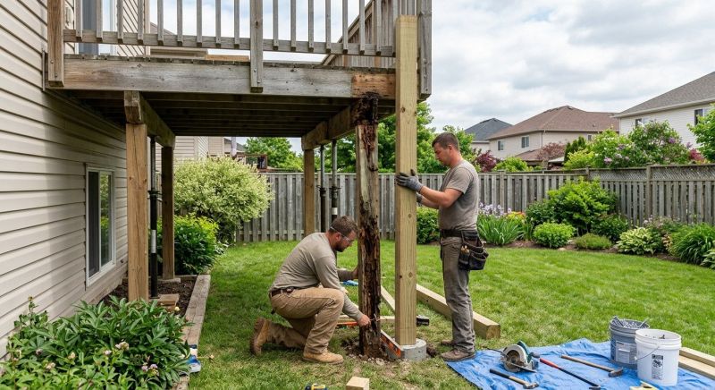 Timber Column Repair