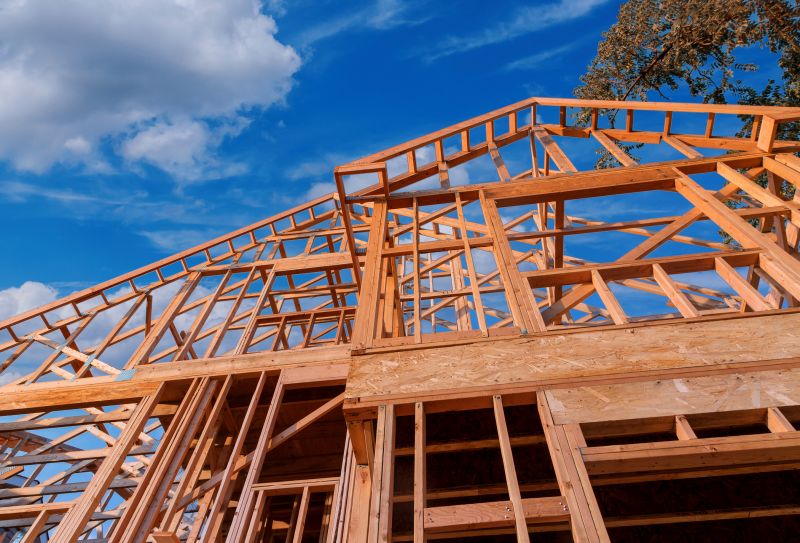 Gable Roof Framing in Conroe, TX